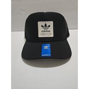 Adidas Originals Dispatch Trucker Hat - Sleek Black - Adjustable